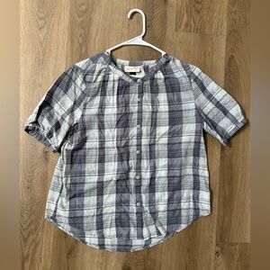 Women’s size small Plaid top from Target